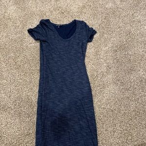 Navy blue dress